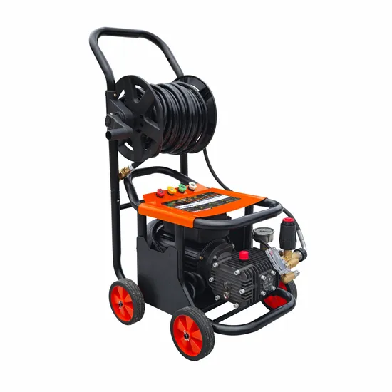 3HP 220V 110bar High Pressure Washer Pump with Reel Hose